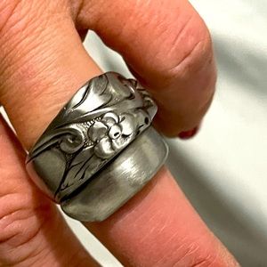 Silver Spoon Ring
